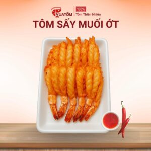 [250Gram] Tôm Sấy Muối Ớt, Đặc Sản Cà Mau Trứ Danh