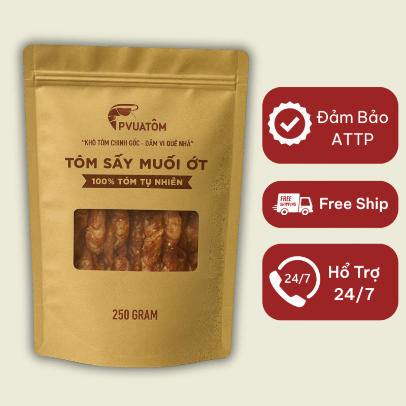tôm sấy muối ớt