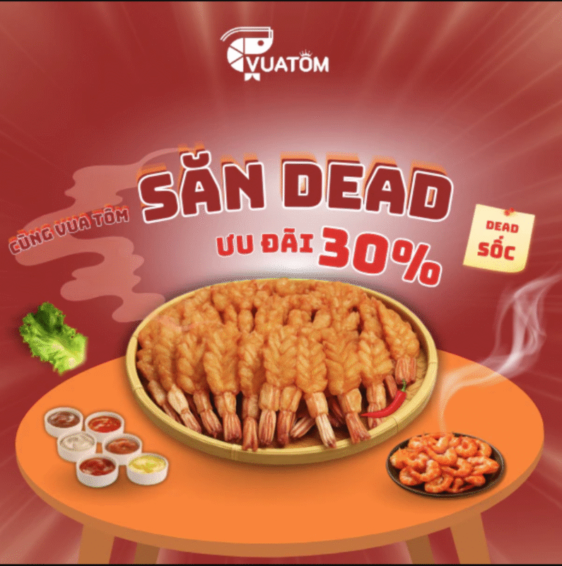 flash sale tôm khô