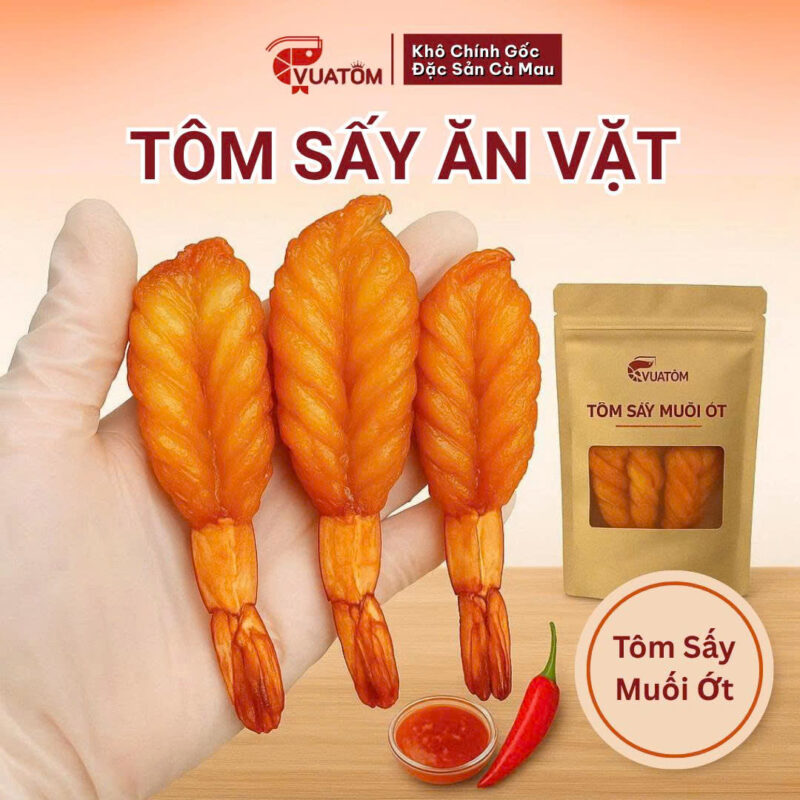 Tôm sấy muối ớt