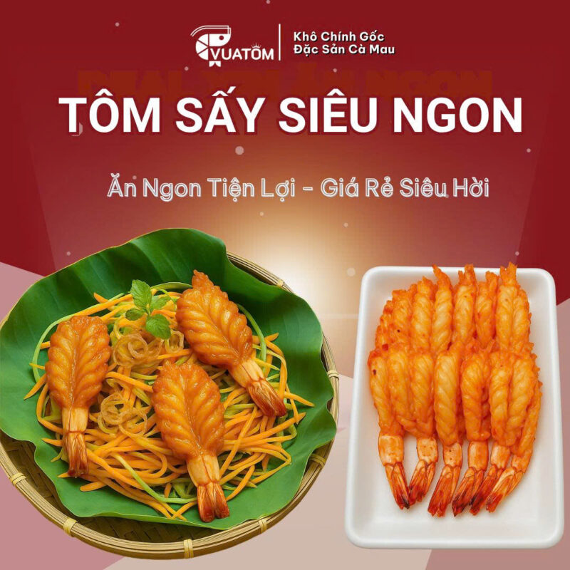 công thức tôm sấy